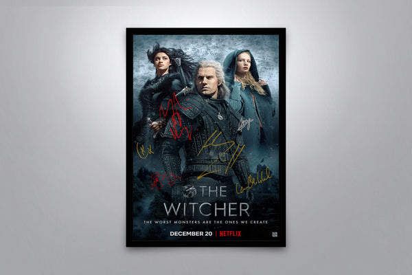 The Witcher - Signed Poster + COA