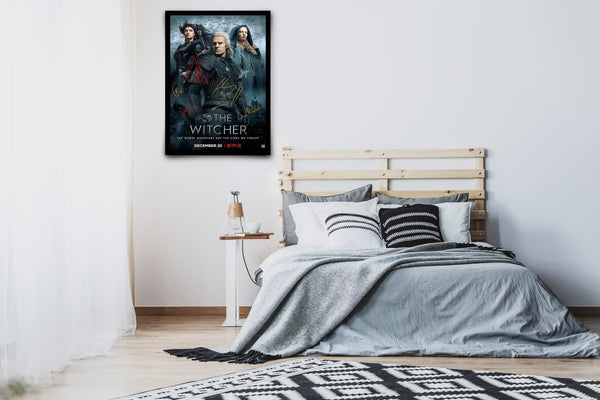 The Witcher Signed Poster with COA