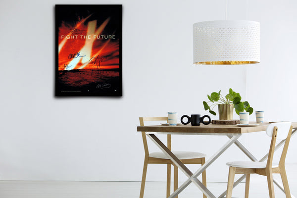 The X-Files Signed Poster with COA