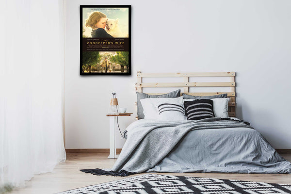 The Zookeeper's Wife Signed Poster with COA