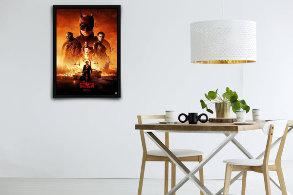 The Batman Signed Poster with COA