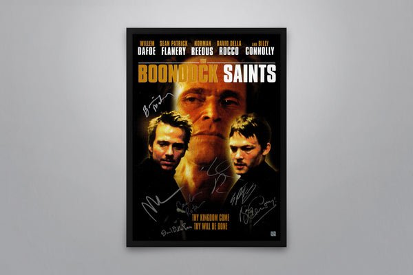 The Boondock Saints Signed Poster with COA