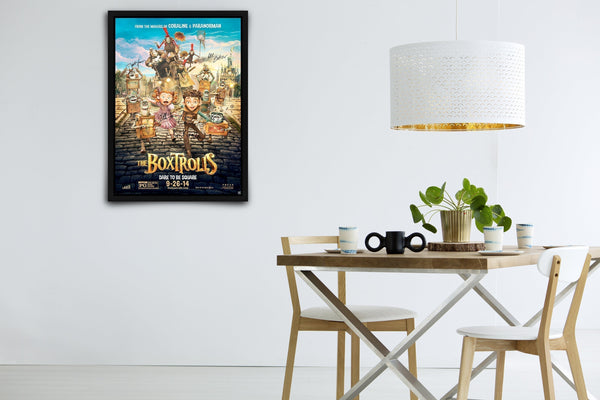 The Boxtrolls Signed Poster with COA