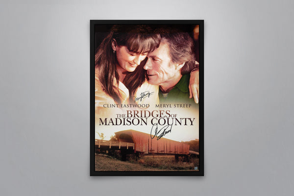 The Bridges of Madison County Signed Poster with COA