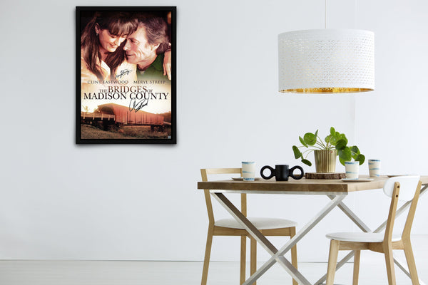 The Bridges of Madison County Signed Poster with COA