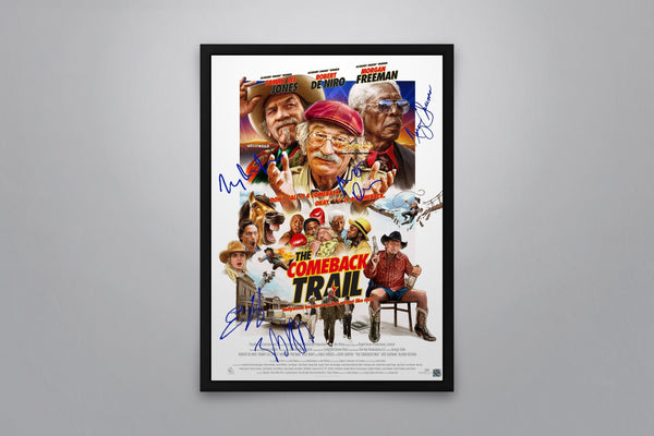 The Comeback Trail Signed Poster with COA