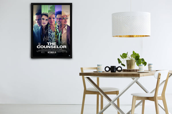 The Counselor Signed Poster with COA