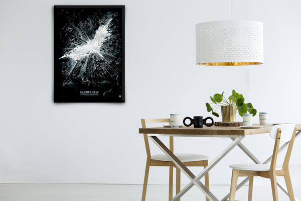 The Dark Knight Rises Signed Poster with COA