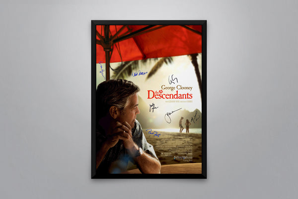 The Descendants Signed Poster with COA