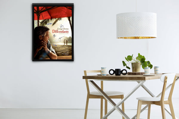 The Descendants Signed Poster with COA