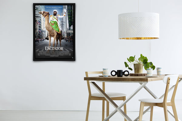The Dictator Signed Poster with COA