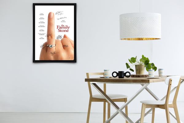 The Family Stone Signed Poster with COA