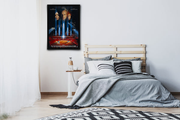 The Fifth Element Signed Poster with COA