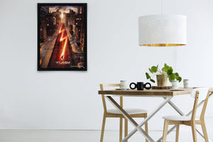 The Flash Signed Poster with COA