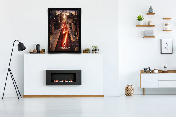 The Flash Signed Poster with COA
