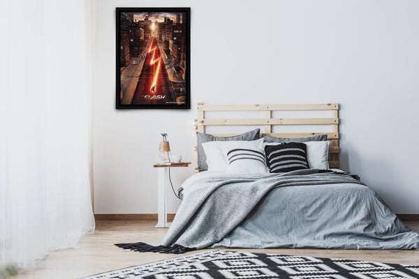 The Flash Signed Poster with COA