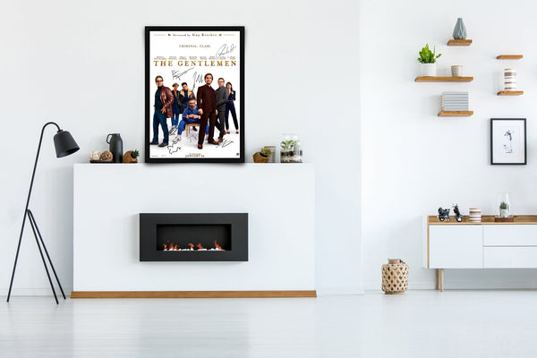 The Gentlemen Signed Poster with COA