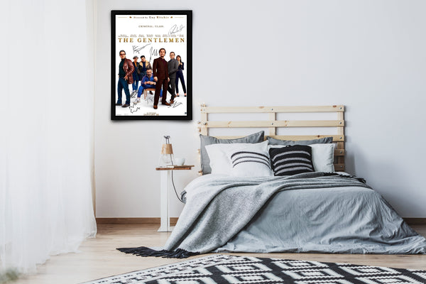 The Gentlemen Signed Poster with COA