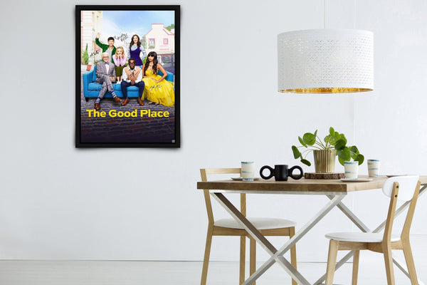 The Good Place Signed Poster with COA