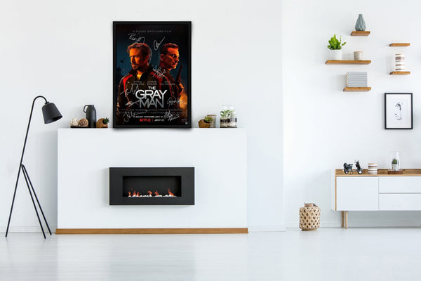 The Gray Man Signed Poster with COA