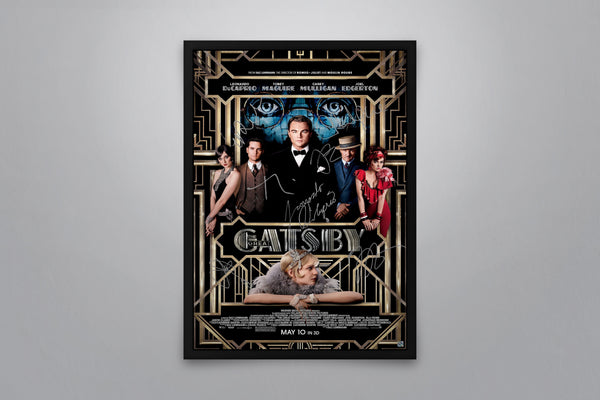 The Great Gatsby Signed Poster with COA