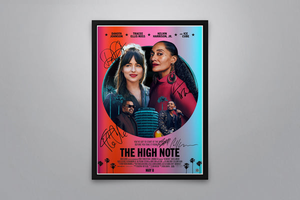 The High Note Signed Poster with COA