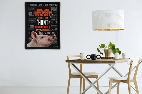 The Hunt Signed Poster with COA