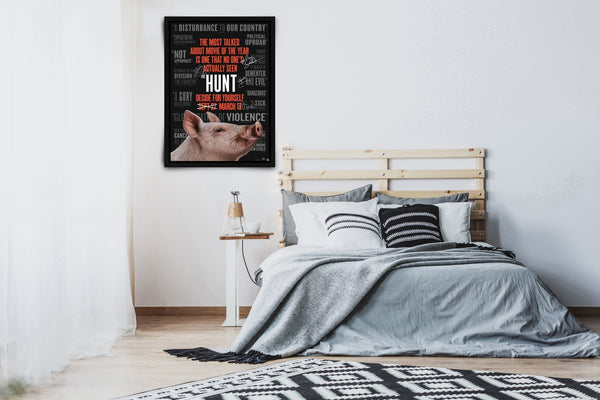The Hunt Signed Poster with COA