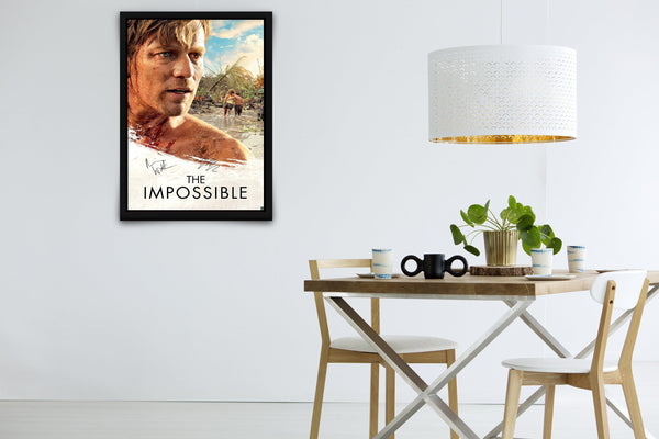 The Impossible Signed Poster with COA