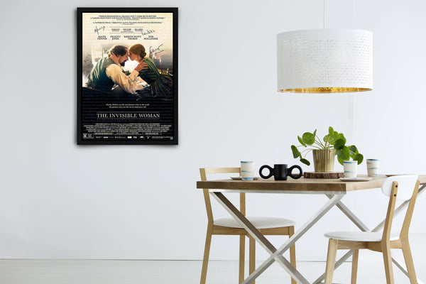 The Invisible Woman Signed Poster with COA