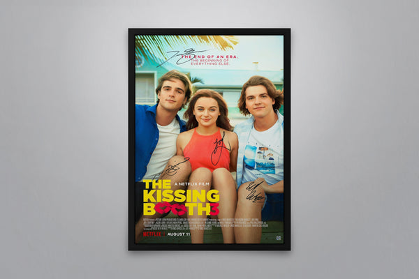 The Kissing Booth 3 Signed Poster with COA