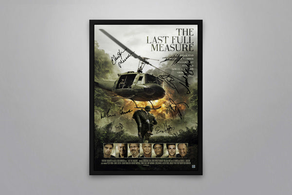 The Last Full Measure Signed Poster with COA