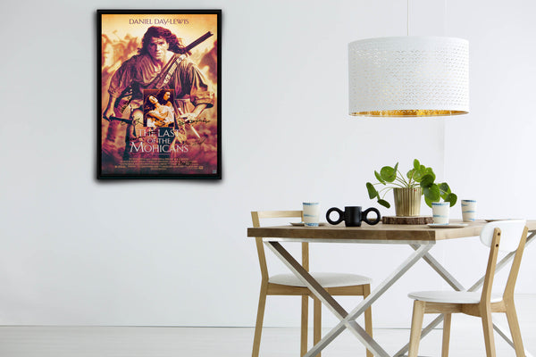 The Last of the Mohicans Signed Poster with COA