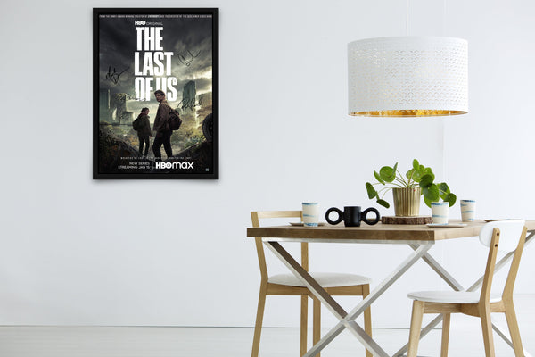 The Last of Us Signed Poster with COA