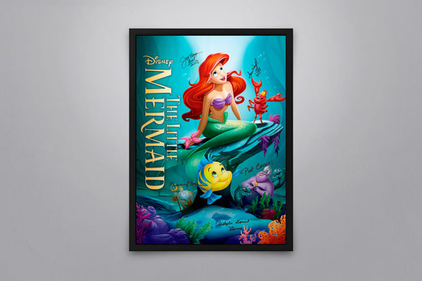 The Little Mermaid Signed Poster with COA