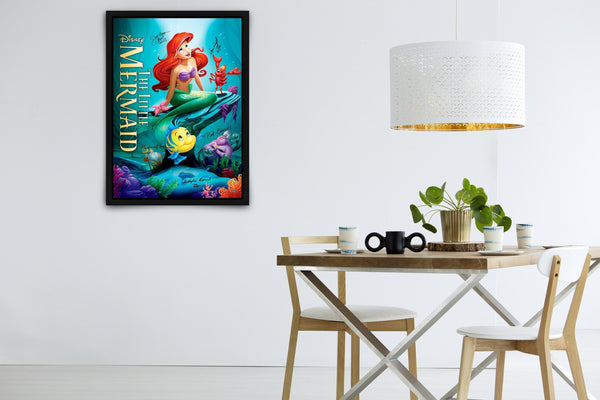 The Little Mermaid Signed Poster with COA