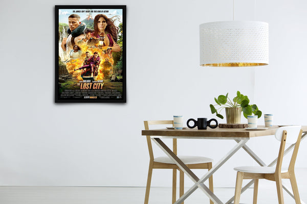 The Lost City Signed Poster with COA