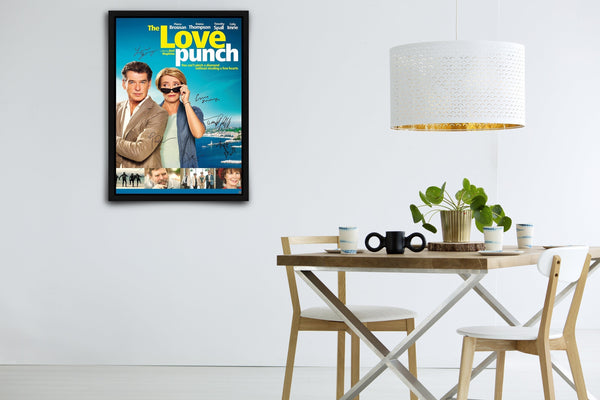 The Love Punch Signed Poster with COA