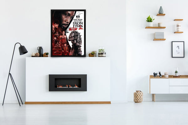 The Man with the Iron Fists 2 Signed Poster with COA