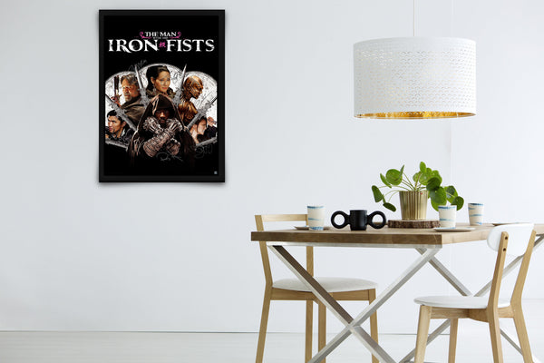 The Man with the Iron Fists Signed Poster with COA