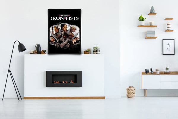 The Man with the Iron Fists Signed Poster with COA