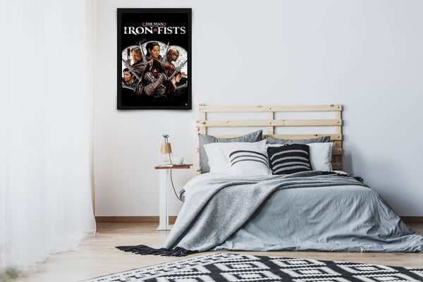 The Man with the Iron Fists Signed Poster with COA