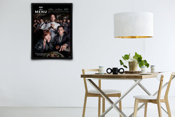 The Menu Signed Poster with COA