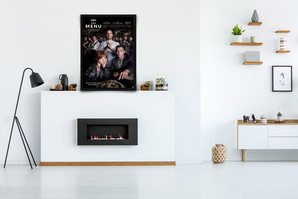 The Menu Signed Poster with COA