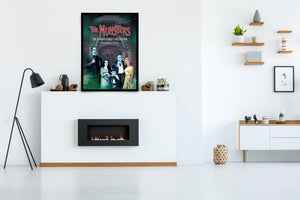 The Munsters Signed Poster with COA