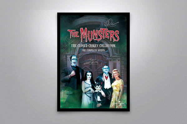 The Munsters Signed Poster with COA