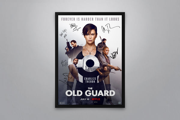 The Old Guard Signed Poster with COA