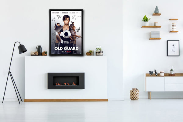 The Old Guard Signed Poster with COA