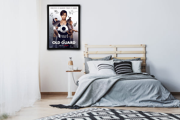 The Old Guard Signed Poster with COA