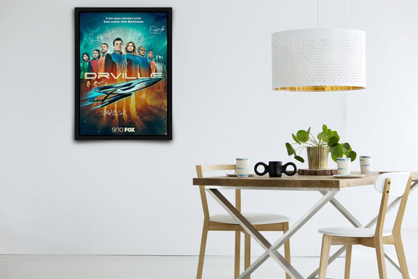 The Orville Signed Poster with COA